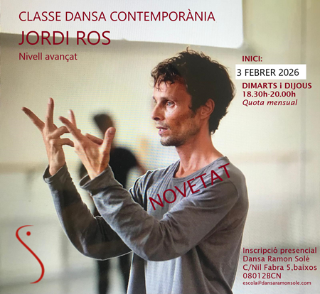 NOVA CLASSE | Escuela de danza Ramon Solé - Escuela de danza en Gracia, Barcelona