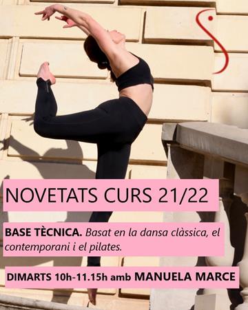 CLASSES DE BASE TÈCNICA amb MANUELA MARCE | Blog - Escola de dansa Ramon Solé - Escola de dansa a Gracia, Barcelona