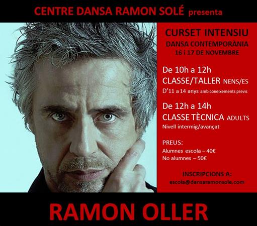 CURSET INTENSIU RAMON OLLER | Blog - Escola de dansa Ramon Solé - Escola de dansa a Gracia, Barcelona